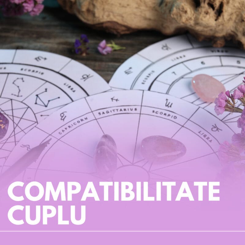 Compatibilitate cuplu astrologica prin compararea hartilor natale
