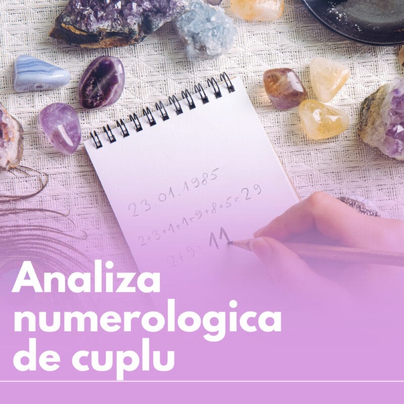 Analiza numerologica de cuplu pe baza numelor si datelor de nastere