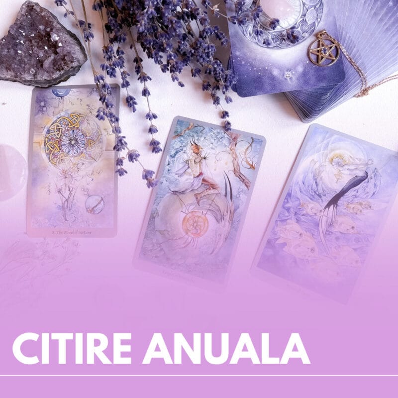 Citire Tarot anuala cu 12 carti pentru fiecare luna