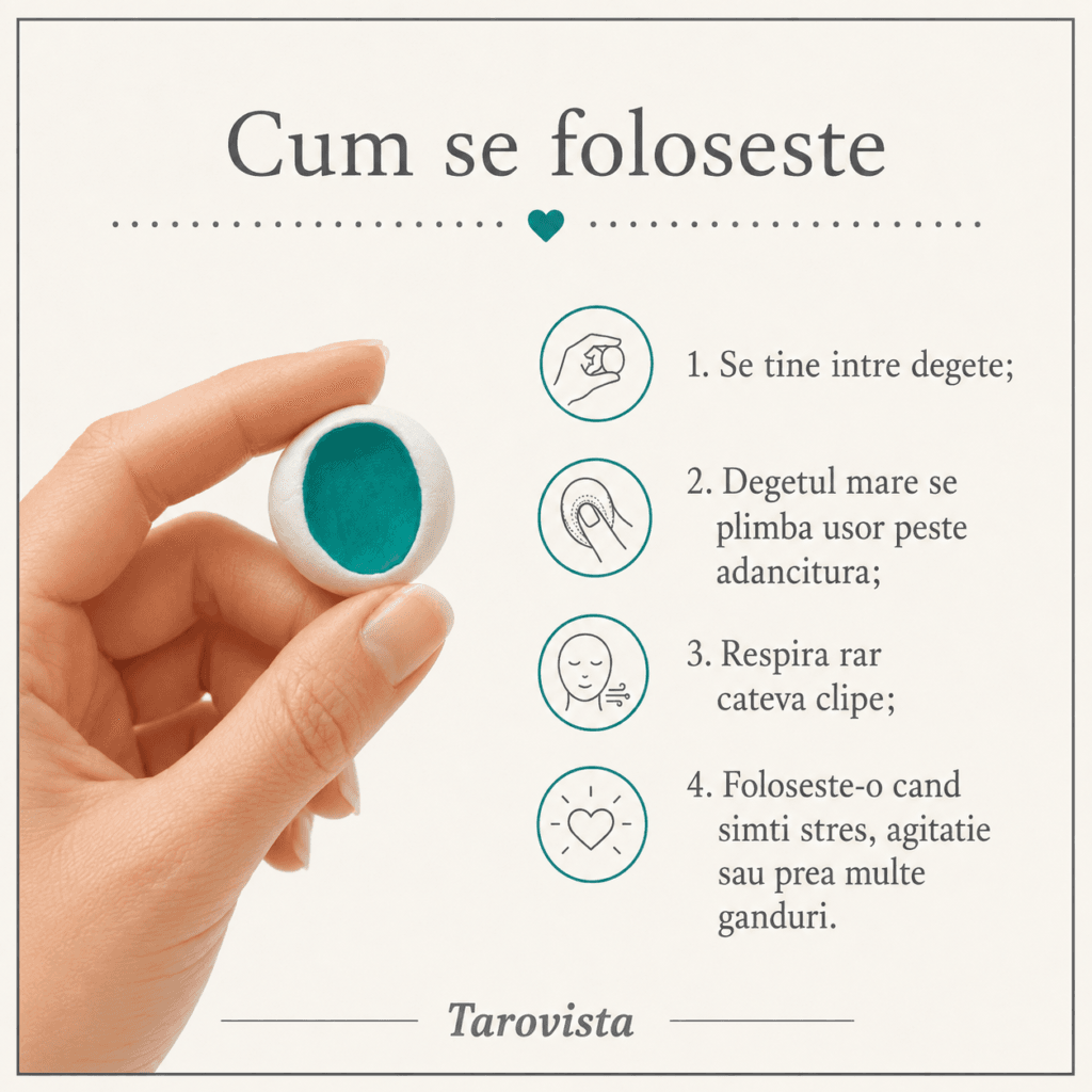 Worry stone turcoaz