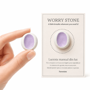 Worry stone lila